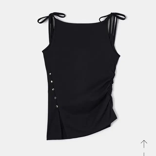 Yunse 윤세 Olive Sleeveless Top (Black)