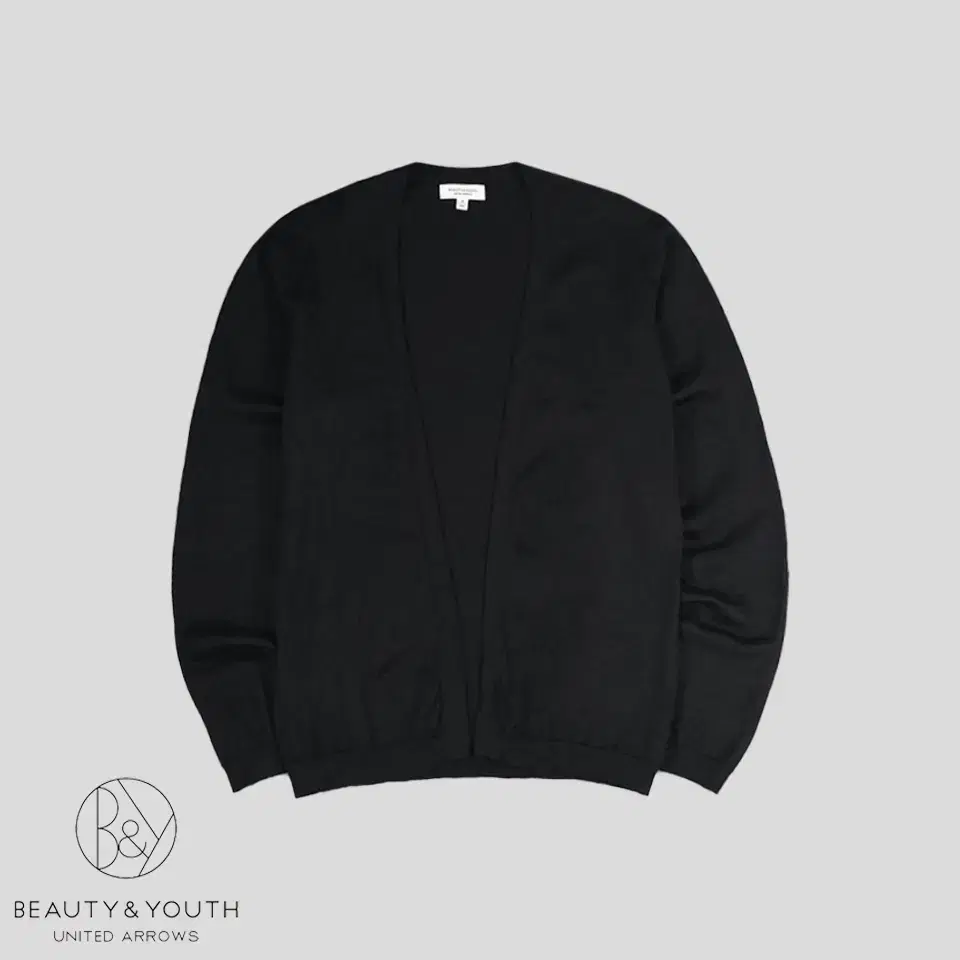 BEAUTY&YOUTH by UNITED ARROWS 블랙 논버튼 오픈