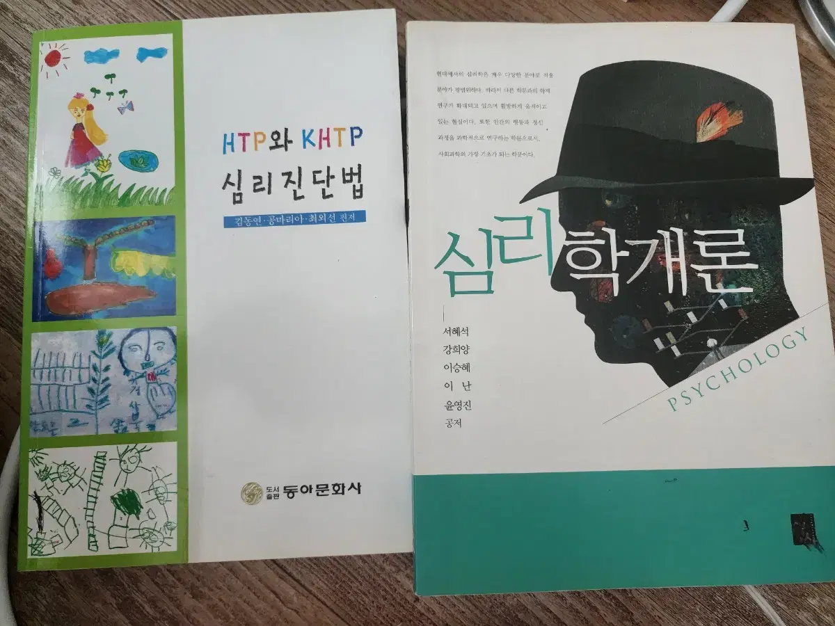 심리학개론,htp와 khtp 심리진단법 2권