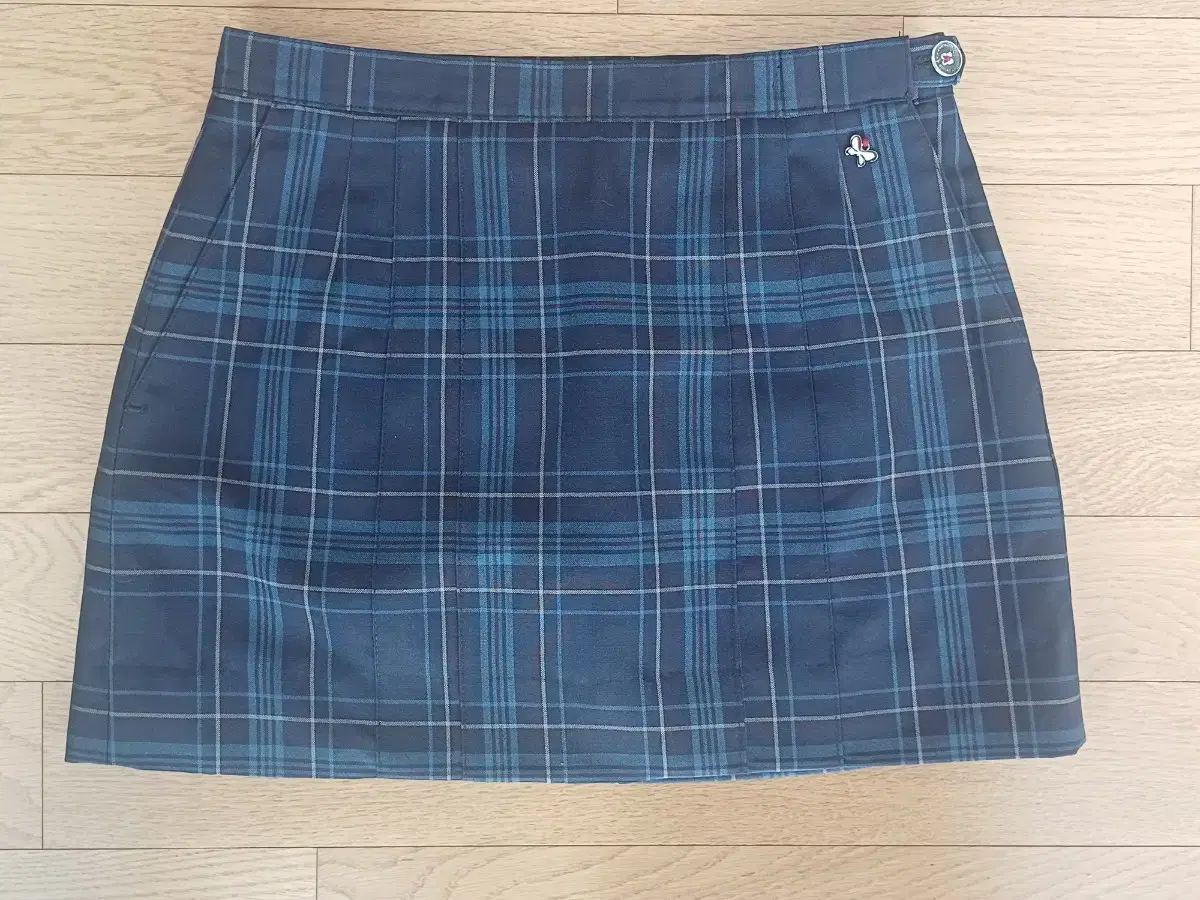 Pretty Girls' School Uniform Short Check Skirt(65)