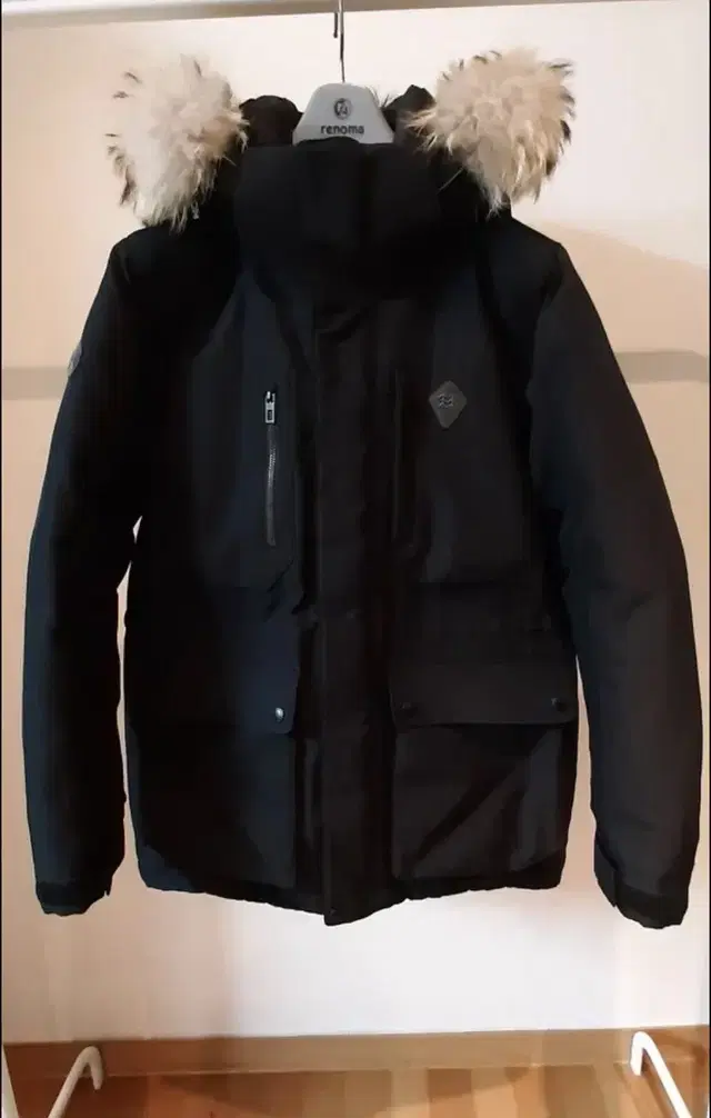 코오롱 구스패딩(남자 100, black) windstopper, 스노우