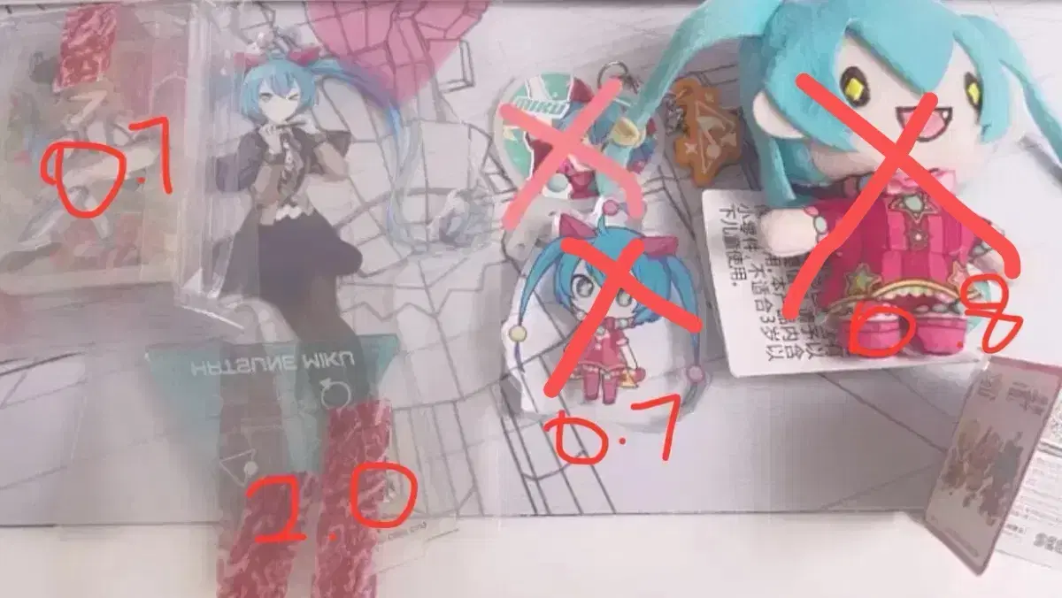 WTS for Pseudo Hatsune Miku Wondershomiku Goods