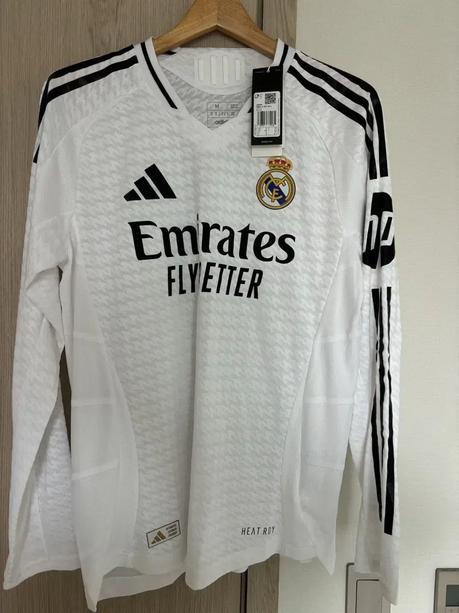 OverseasM Real Madrid Authentic Long Sleeve No Marking