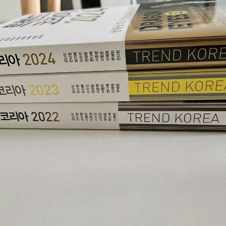 새상품) 트렌드코리아 2024포함 3권