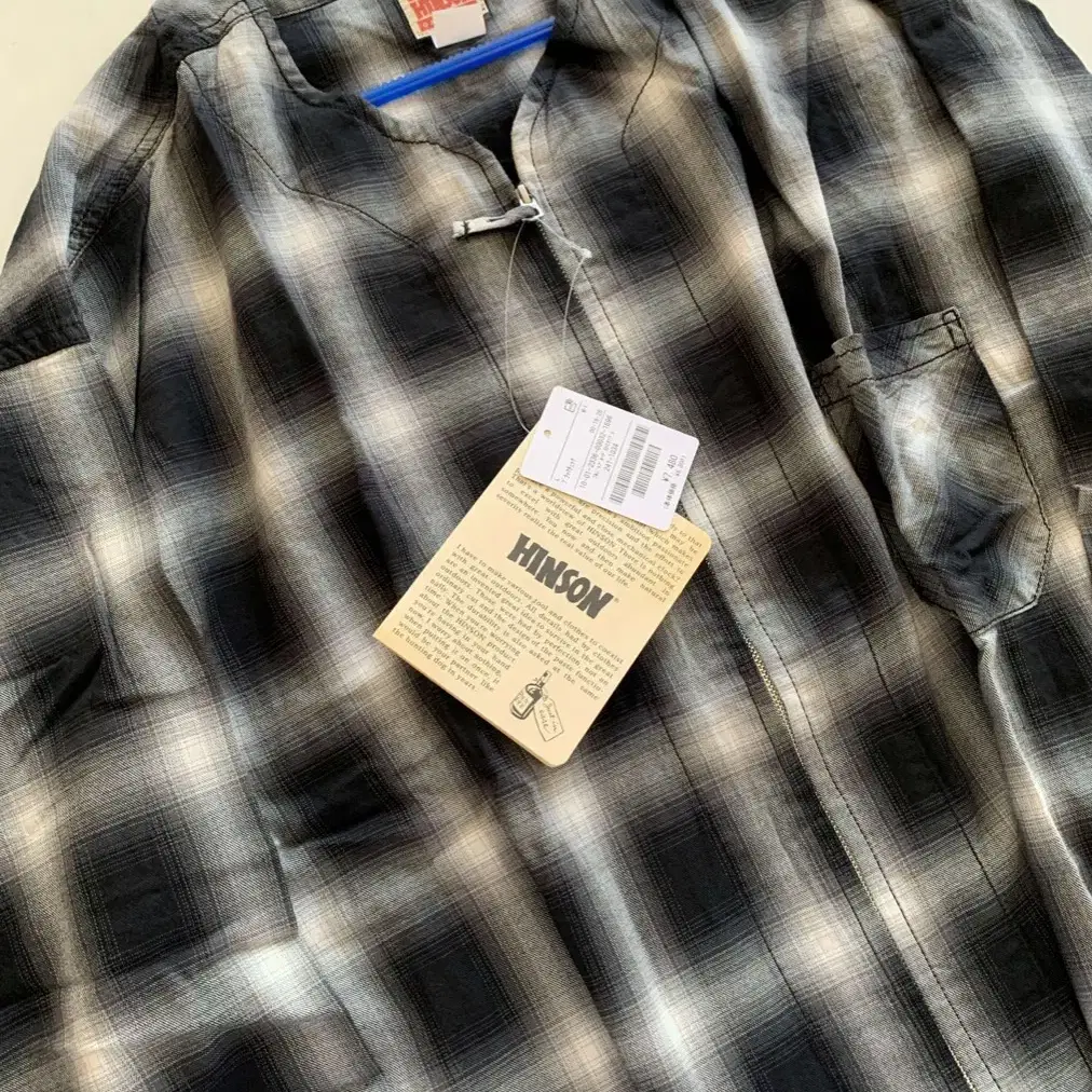 hinson pull zip shirt