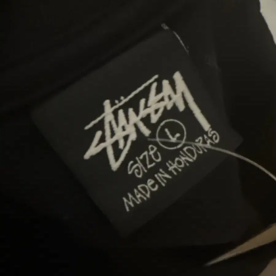 스투시(STUSSY) X 파타 사운드 커넥션 티셔츠 블랙 L 새상품