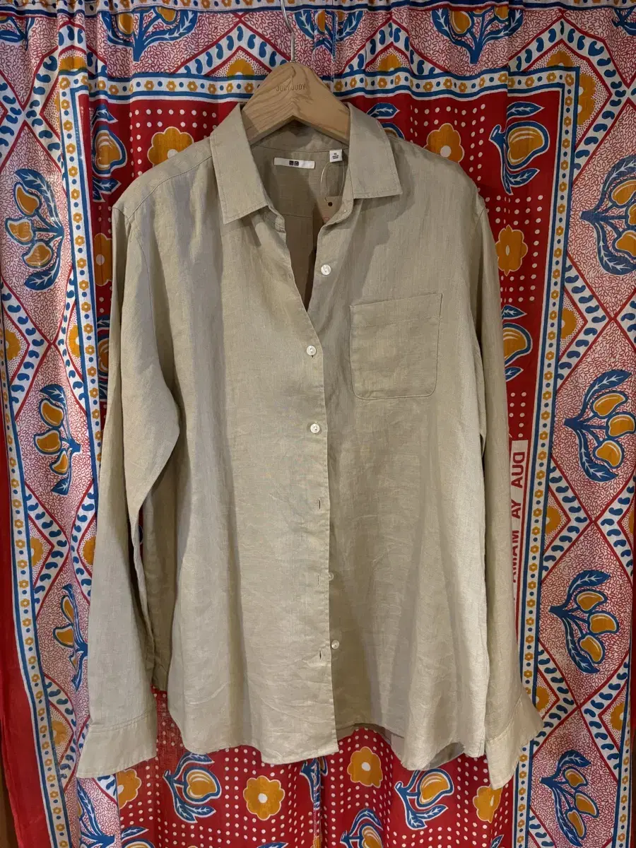 UNIQLO Linen Shirt (Women's XL)