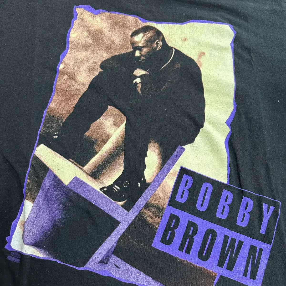 80s 90s bobby brown 빈티지 밴드티 투어 티셔츠