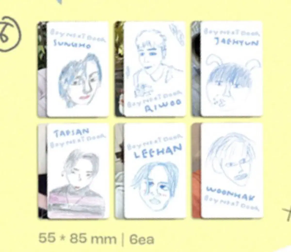 Bonnackdo Collected Books collectbook collect book photocard buncheol sungho riwoo Myung Jaehyun