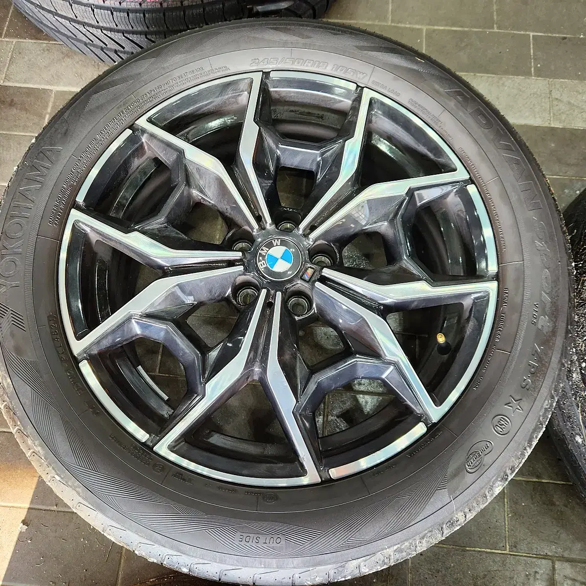 bmw g01 887m 순정 19인치 휠타이어 한대분 판매합니다