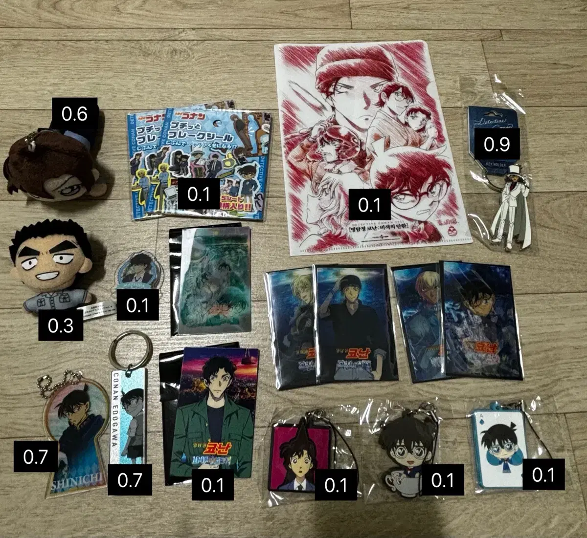 Get rid of your Detective Conan lenticular and other merchandise.