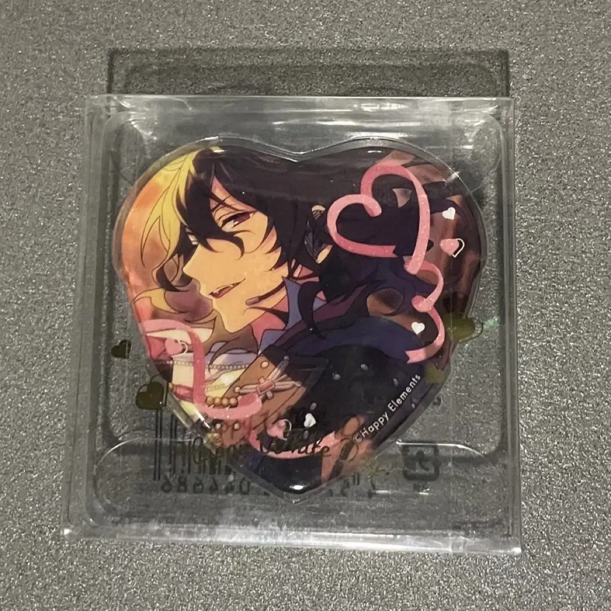 (Unsealed) Angsta Undead Sakuma lay White Day Heart Can Badge