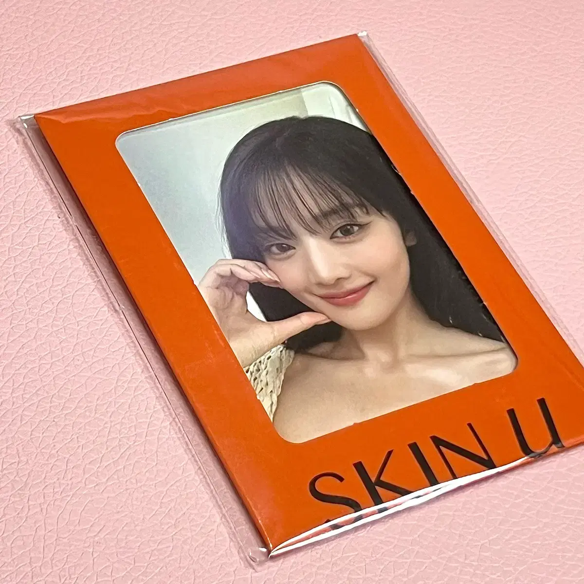 Half-priced Delivery ) gidle minnie SkinU Photocard