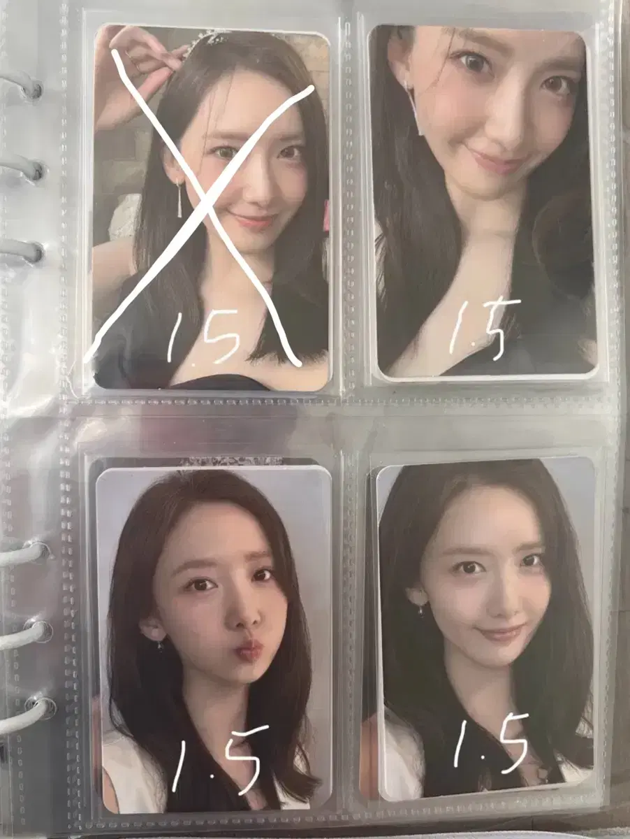 Girls Generation yoona season's greetings photocard sells