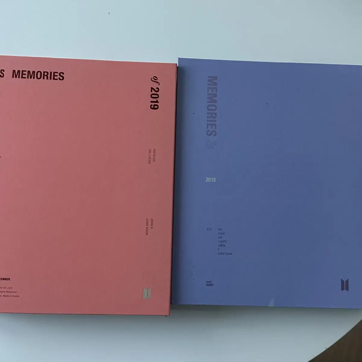 방탄 메모리즈 2018 2019