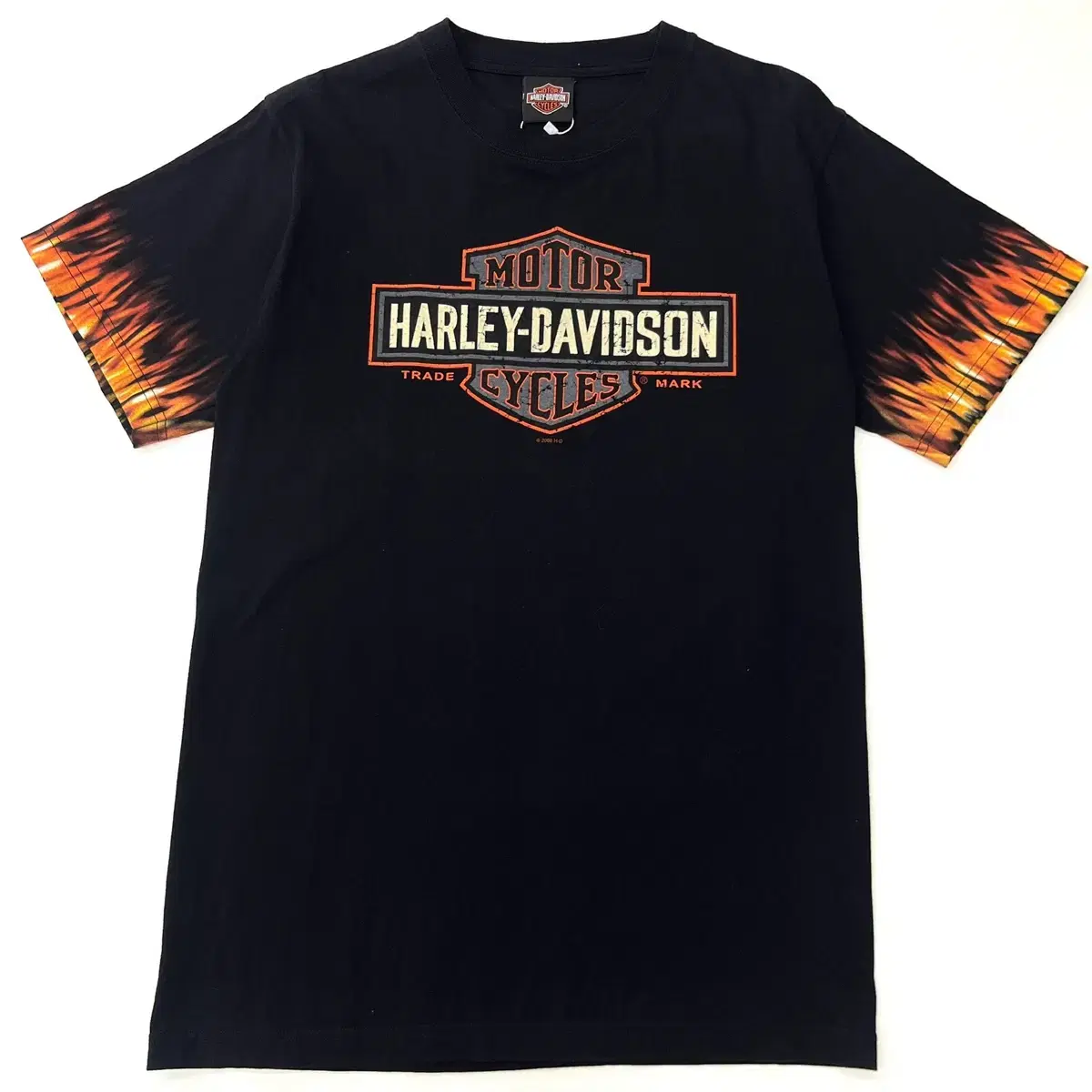 Harley davidson 할리데이비슨 블랙 로고 티셔츠