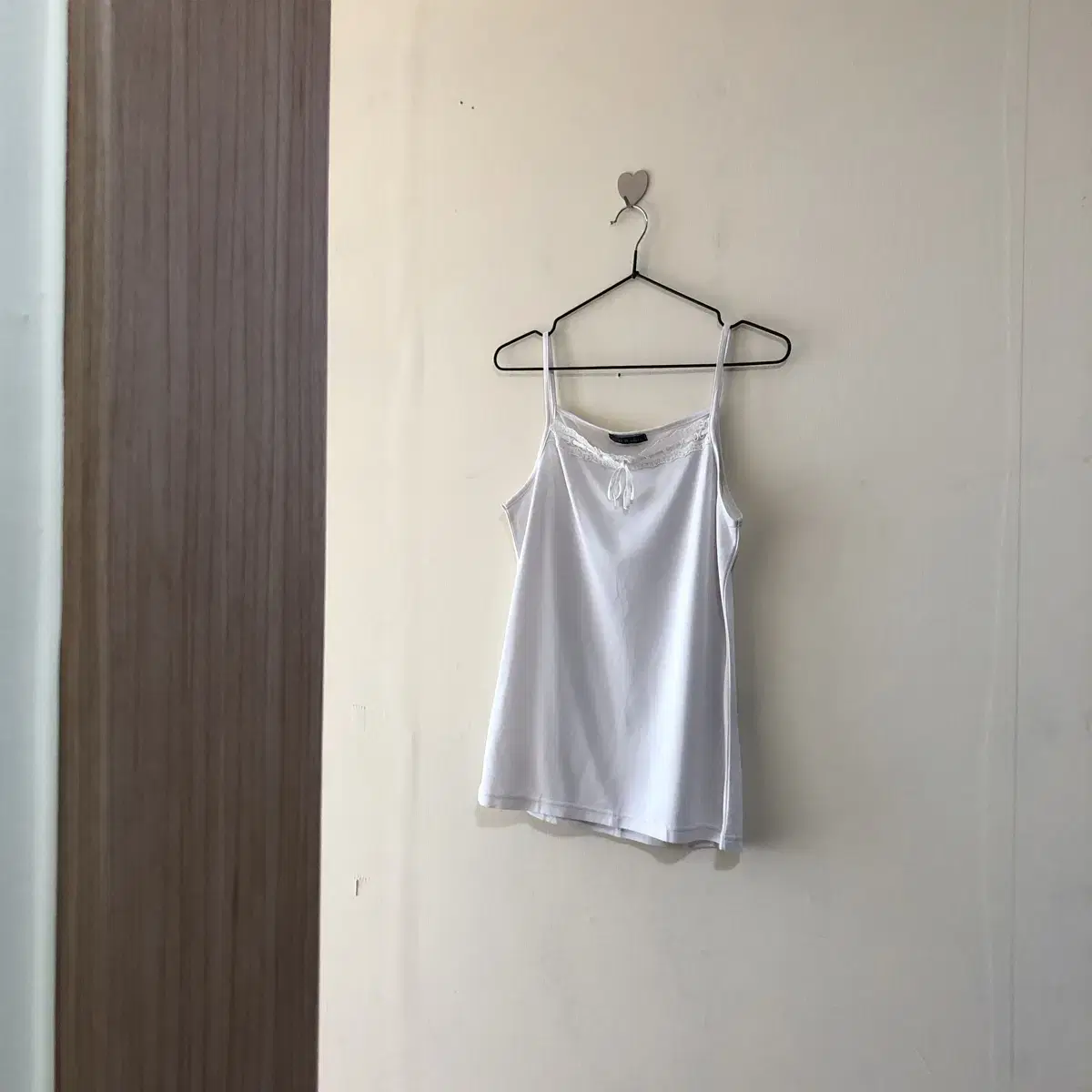 Vintage C.D.S basic white sleeveless