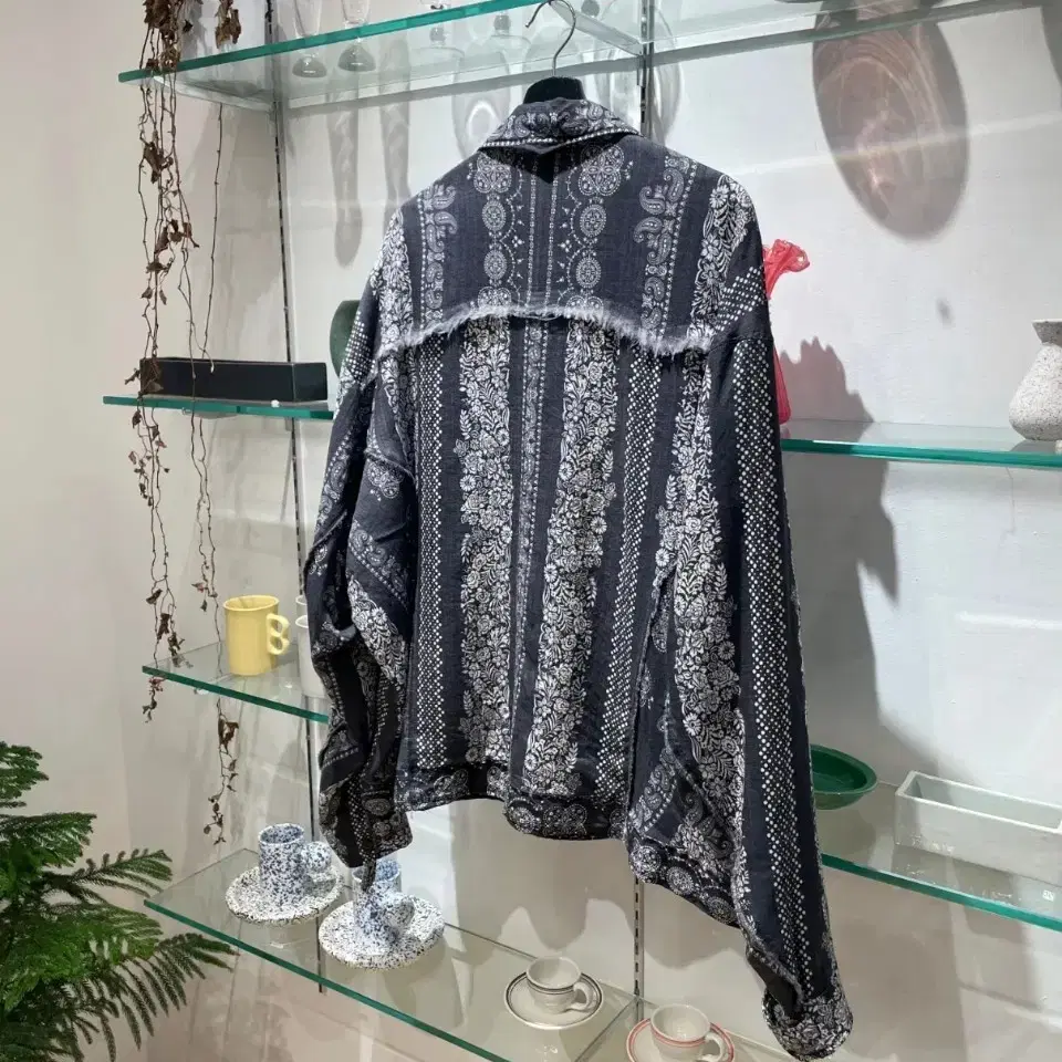 파세타즘 bandana printed jacket