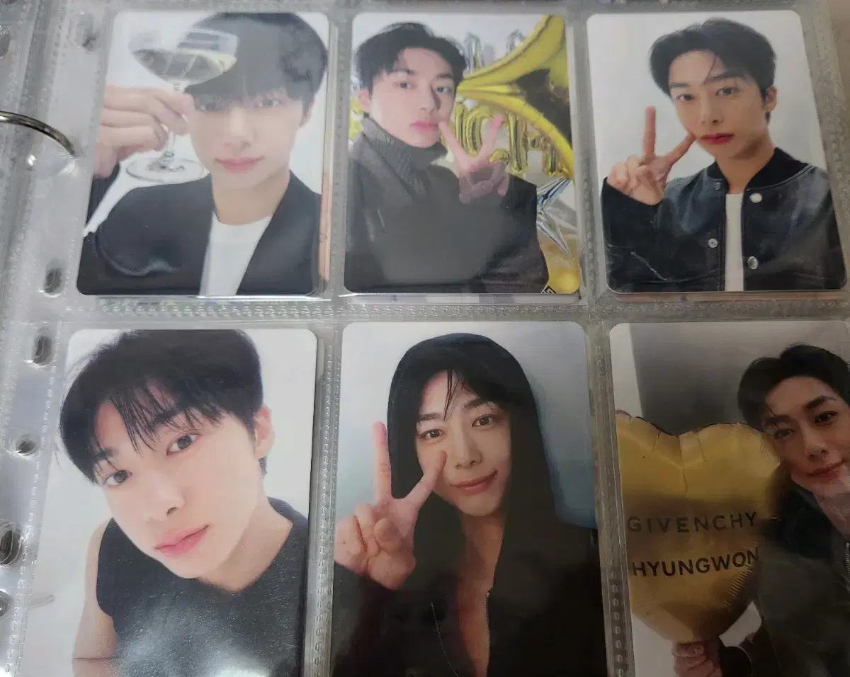 Monsta x hyungwon Givenchy photocard Chapter 6 bulk WTS