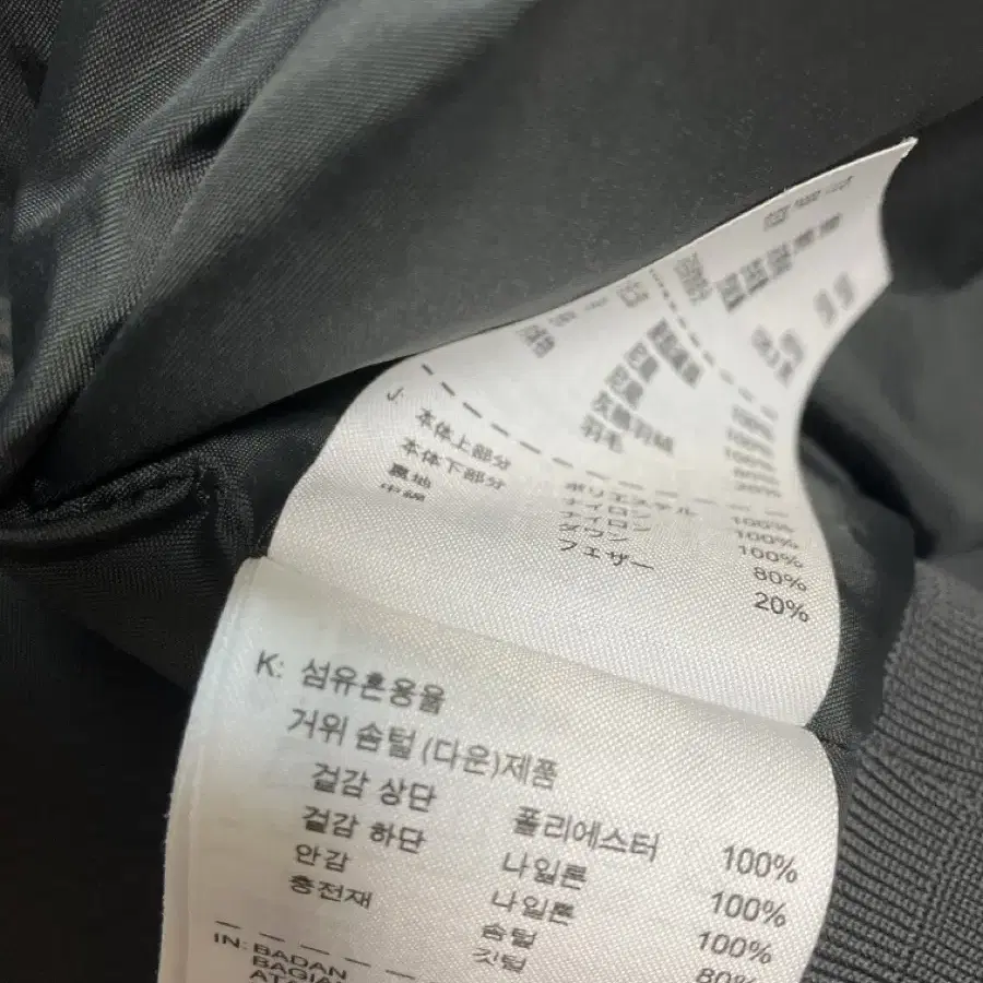 나이키 거위털 패딩