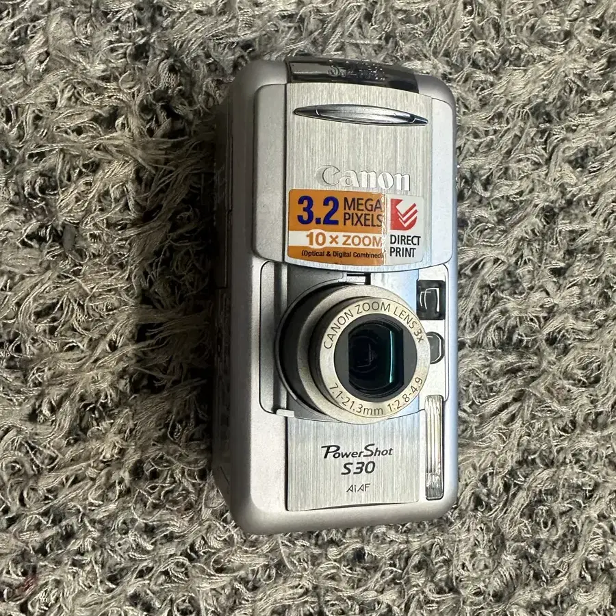 상태 최고인 캐논 PowerShot S30 일본 제조 디카 판매합니다