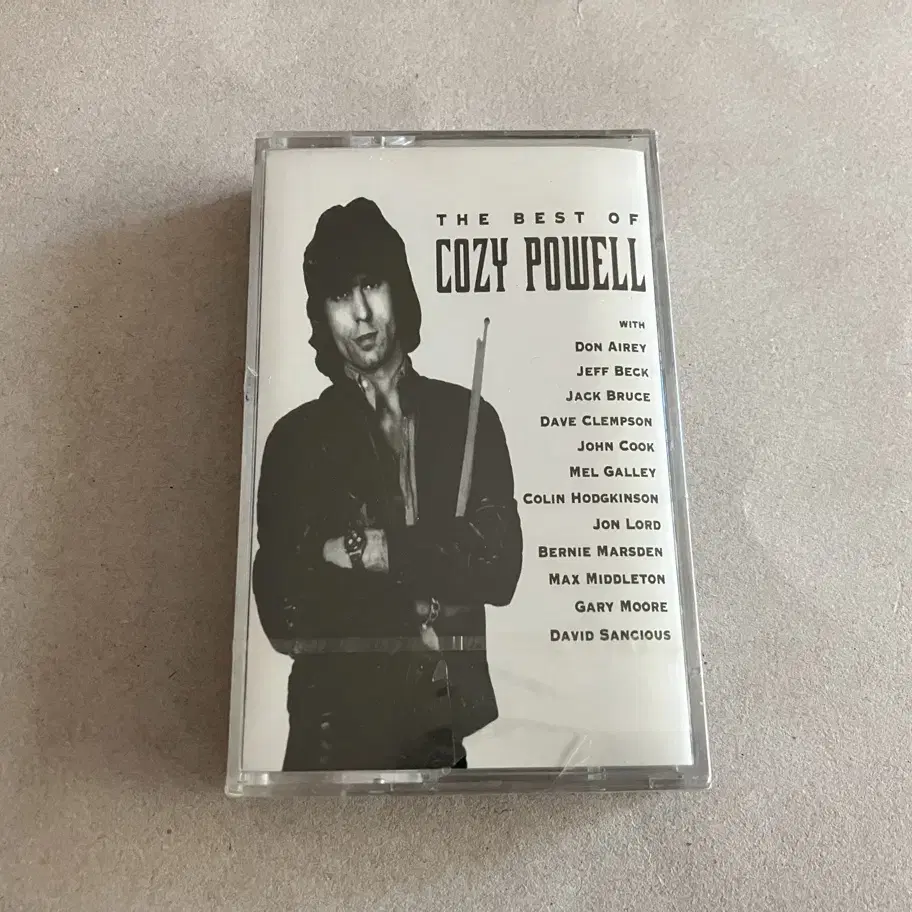 드러머 코지파웰 Cozy Powell 베스트 앨범 미개봉 카세트테이프