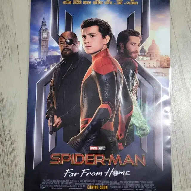 스파이더맨 파프롬홈 IMAX 포스터