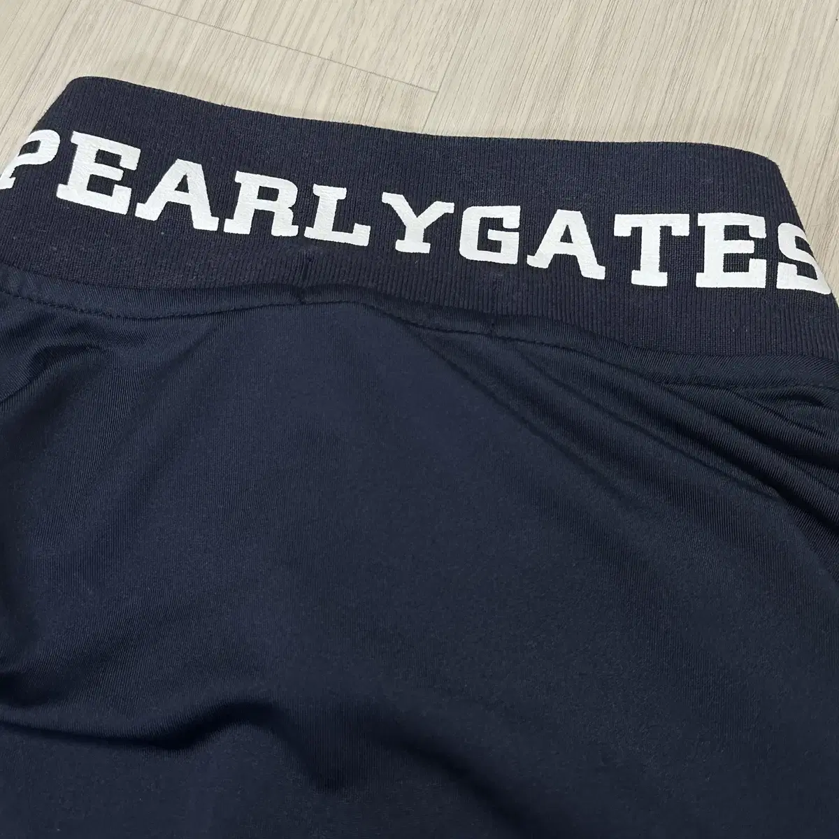 [7호] 파리게이츠 PEARLY GATES 로고 기능성 반팔 카라티