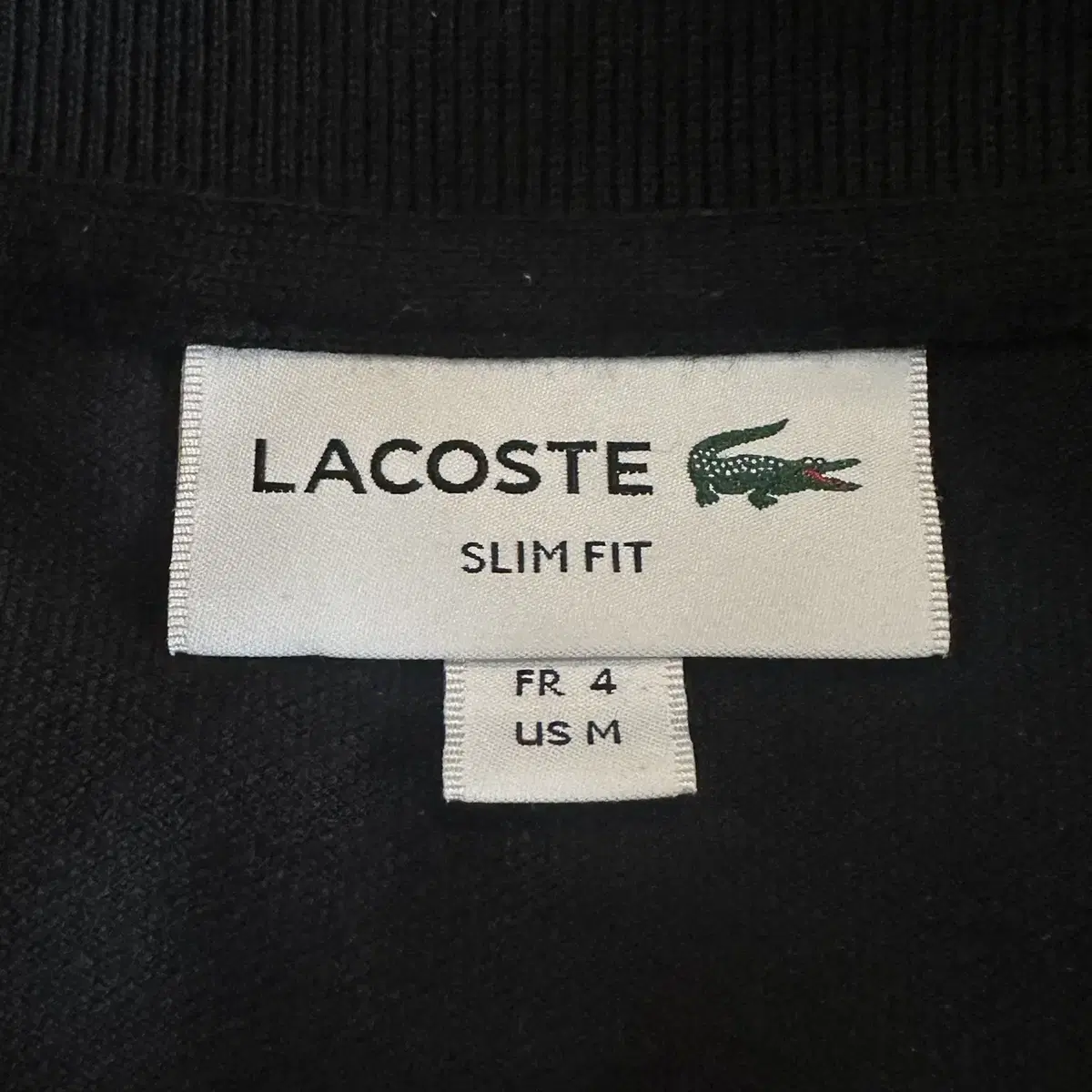 [M] 새상품급) 라코스테 LACOSTE 신형 슬림핏 베이직 반팔 카라티