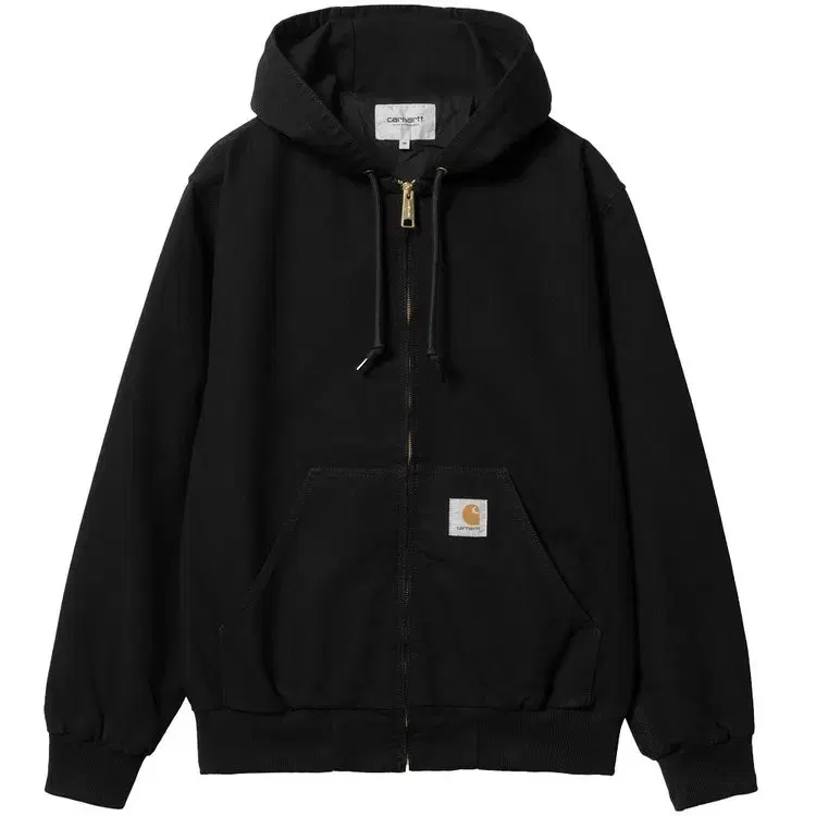 Calhart WIP Active Jacket Black Rinsed