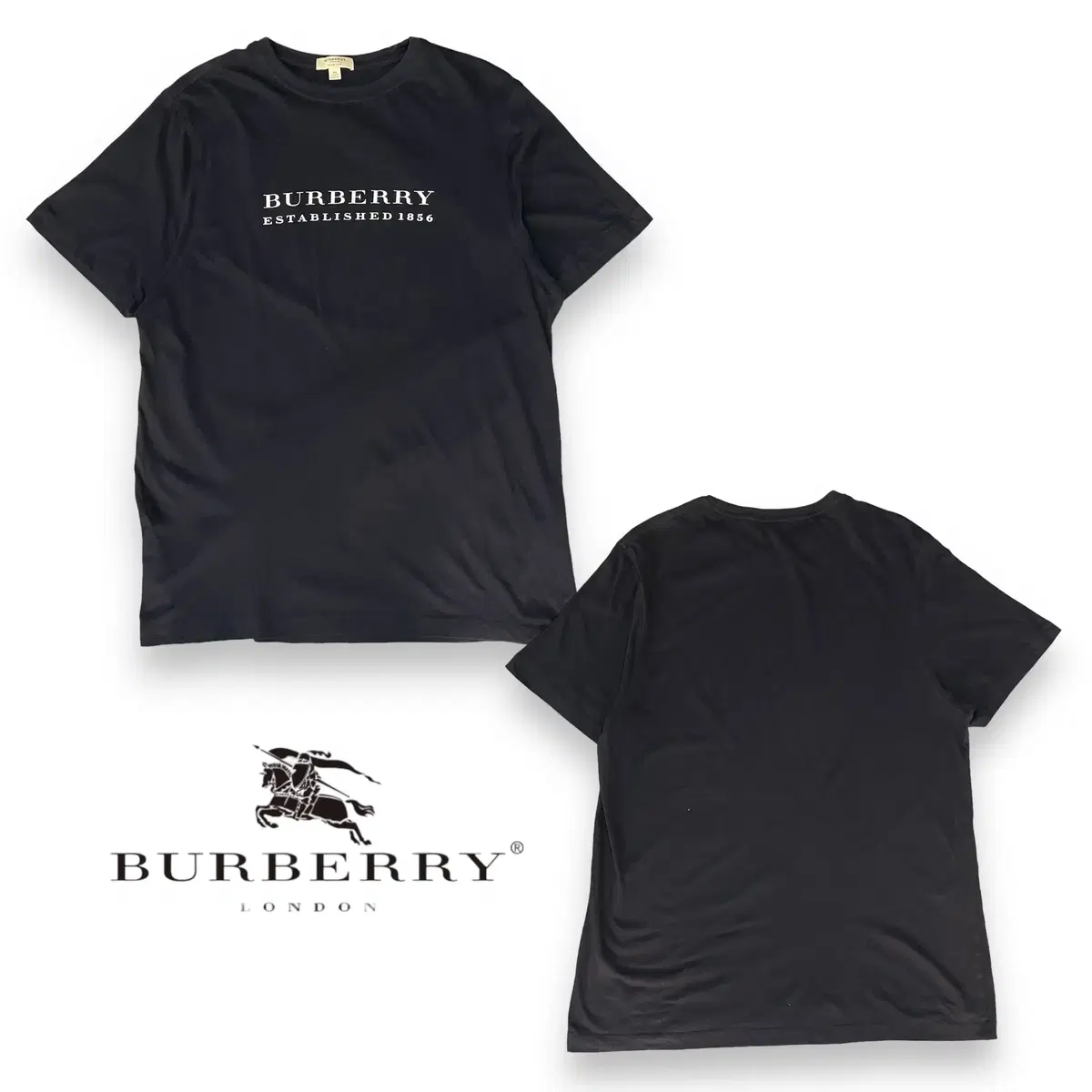 Burberry Basic Logo Short Sleeve Tee