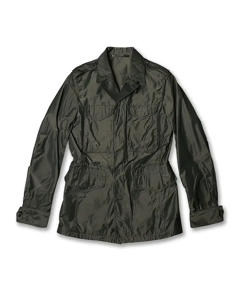 Tomorrowland [Tomorrowland] Dark Khaki Poly Classic Field Jacket