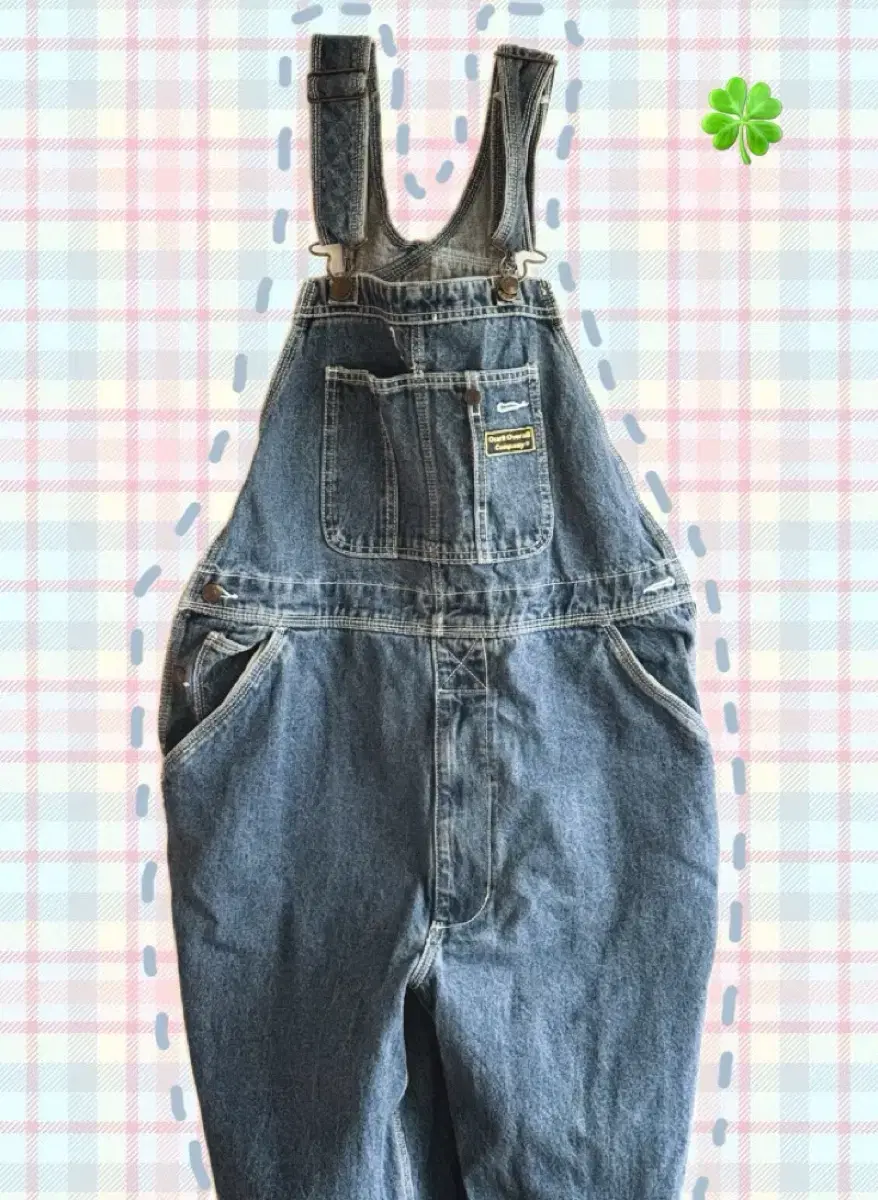 Vintage Suspenders Overalls