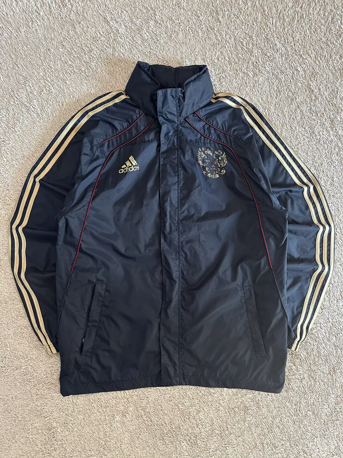 [2XL] 대장급) 아디다스 ADIDAS 러시아 국대 골드 바람막이 자켓