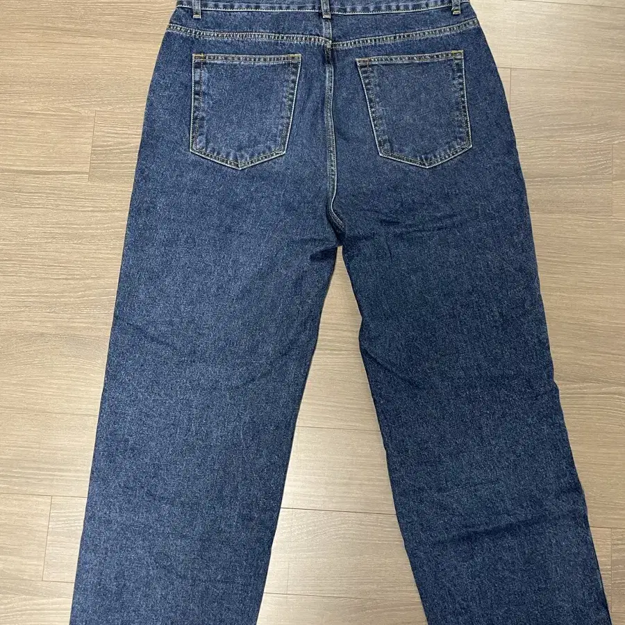 유니폼브릿지, wide one tuck denim pants indigo