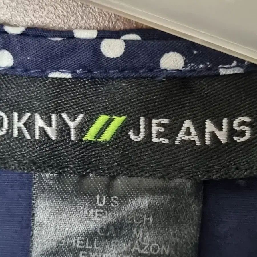 DKNY JEANS 도트원피스 날씬55, 44