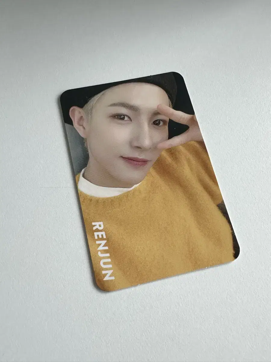 NCT Dream The Dream Yellow Renjun Photocard