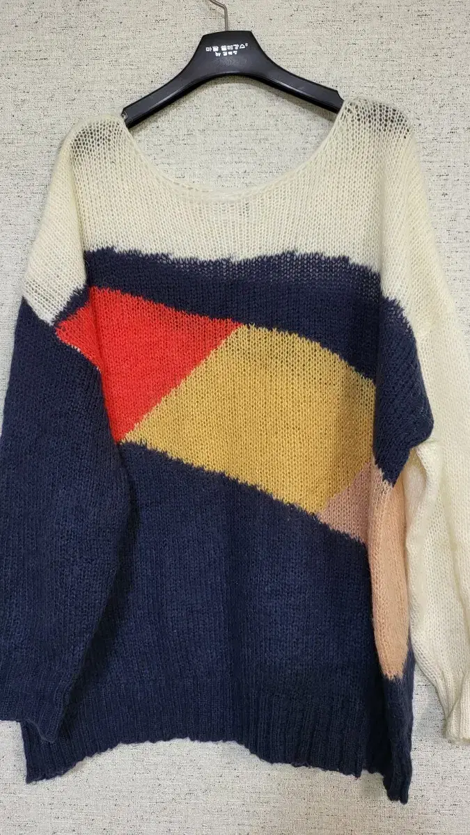 Alpaca Colorblocked Knit Tee (Free)