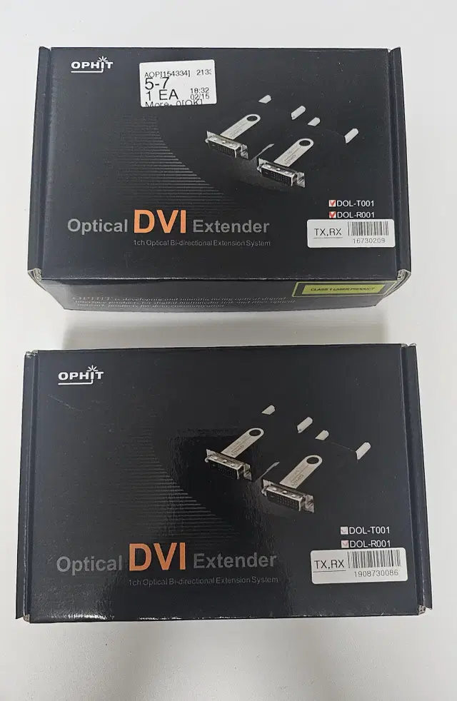 Ophit 오피트 DVI HDMI 광케이블 장거리 영상 송수신기