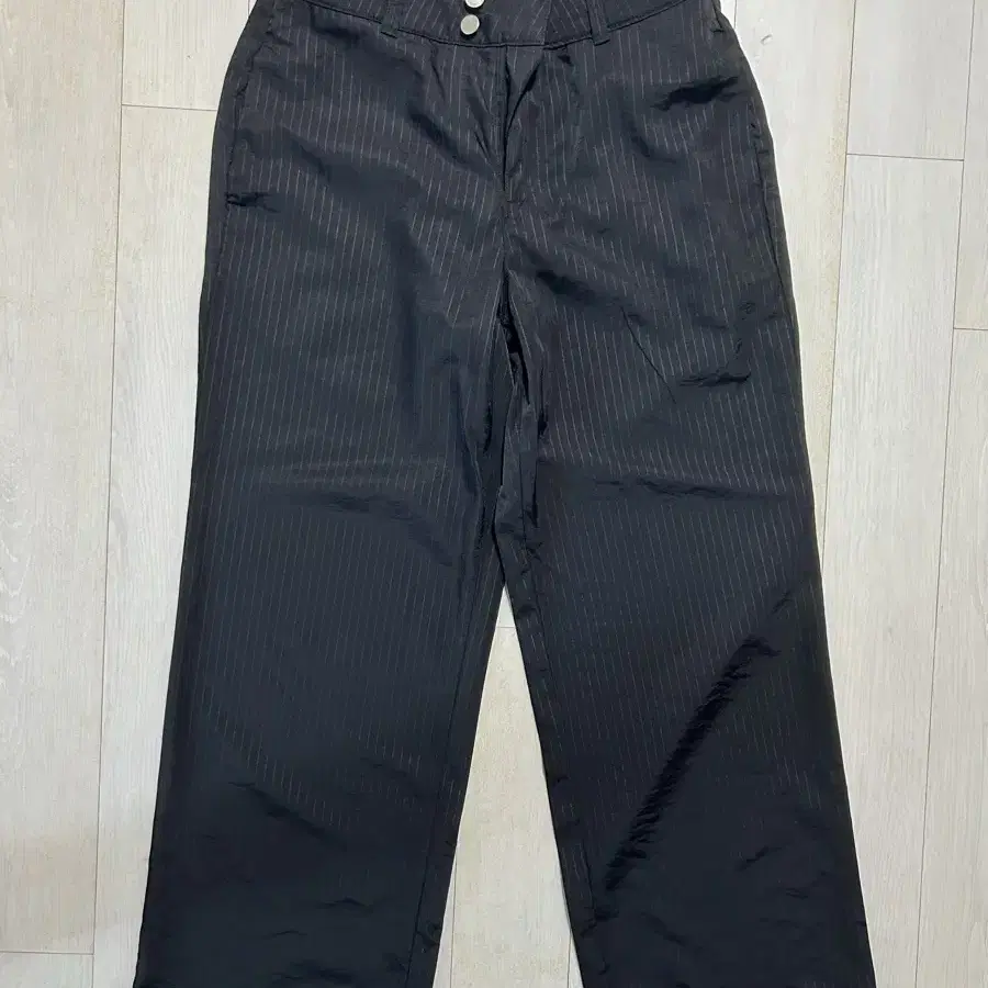 애즈온 LINING SATIN TROUSERS / BLACK 팔아요