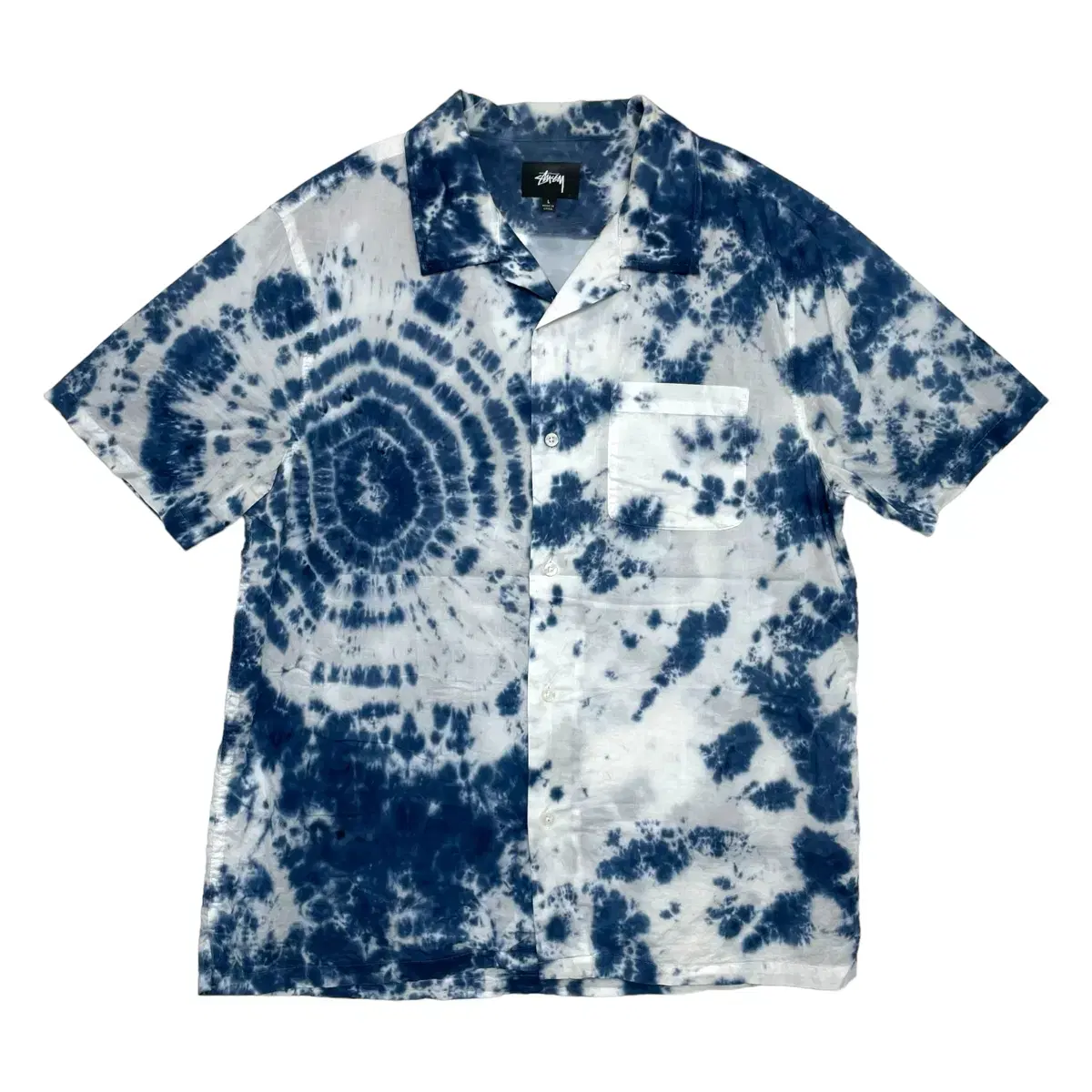 Stussy Tie-Dye Short Sleeve Shirt