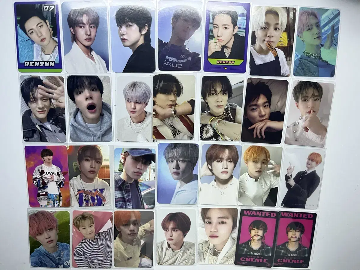 NCT album, 96 photocards, Son Min Soo hat wts.