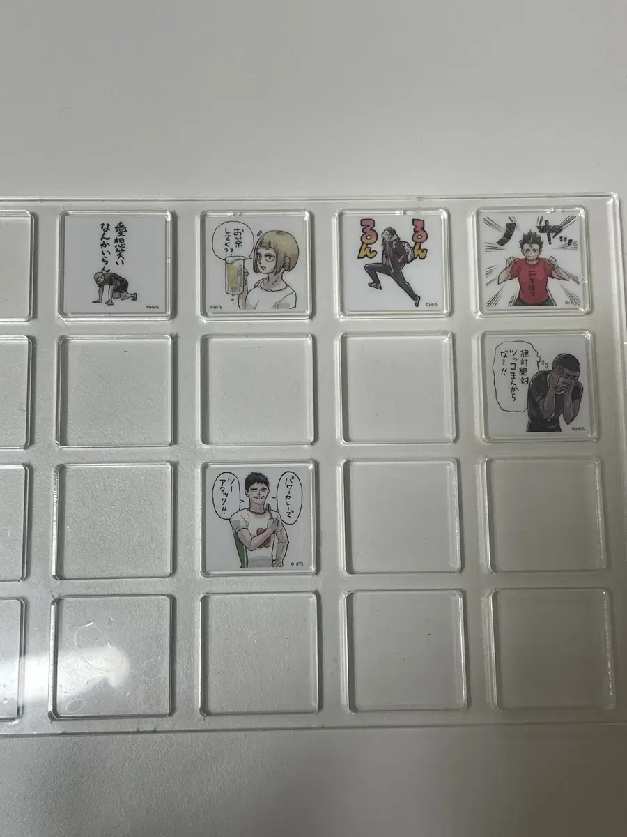 Haikyuu Gigajump acrylic Tiles