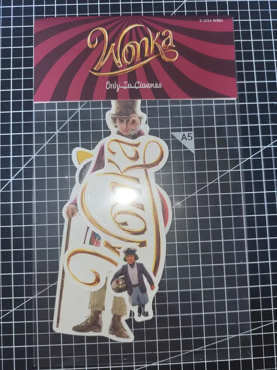 Wonka sticker sells