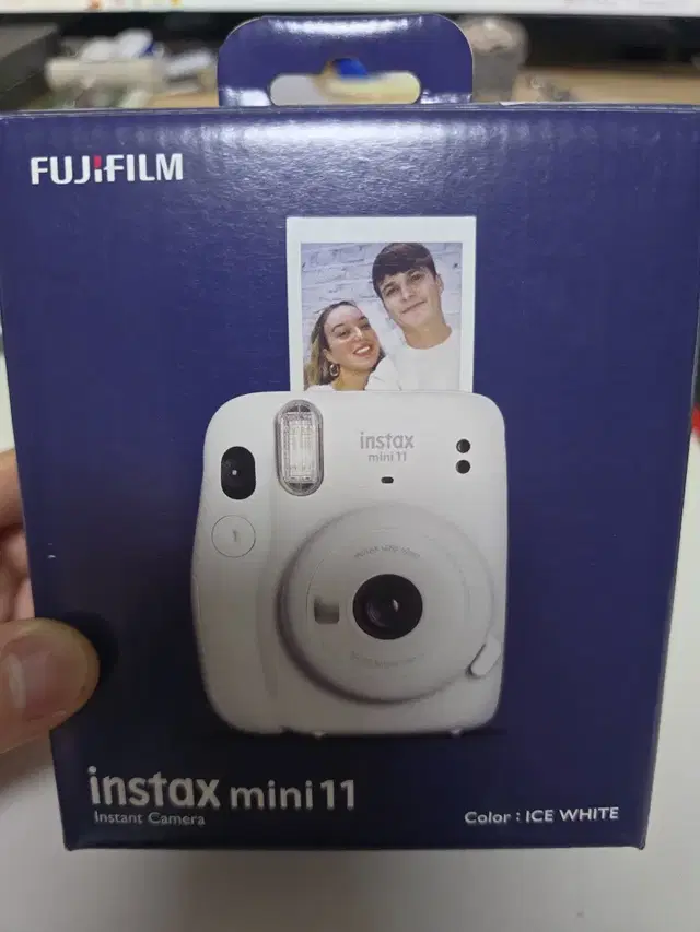 [인스탁스] instax mini 11 화이트 미 개봉 새 상품 본품