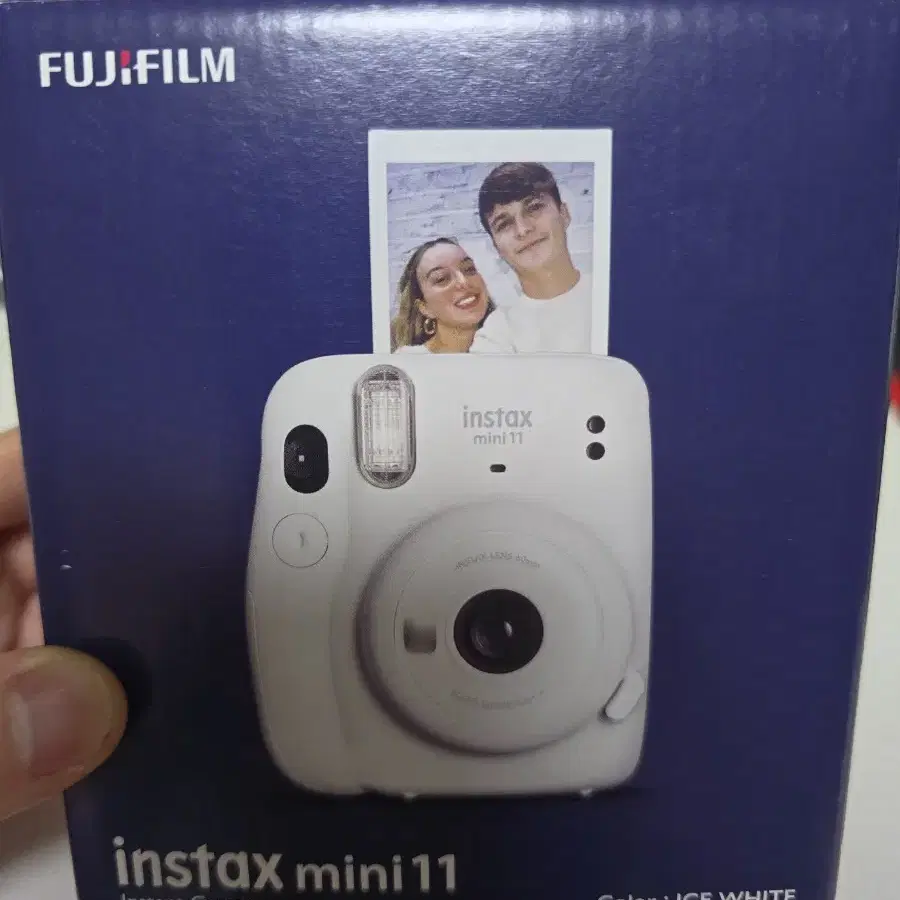 [인스탁스] instax 미니 11 화이트 미 개봉 새 상품 본품