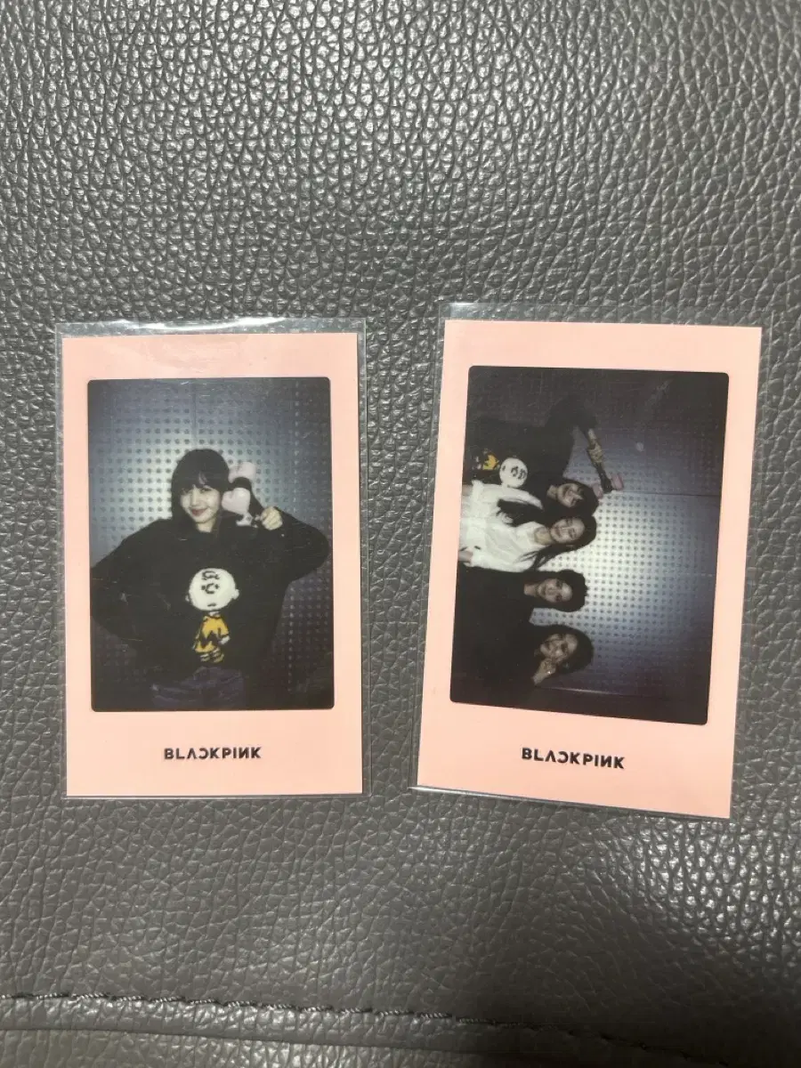 Black Pink lightstick photocard