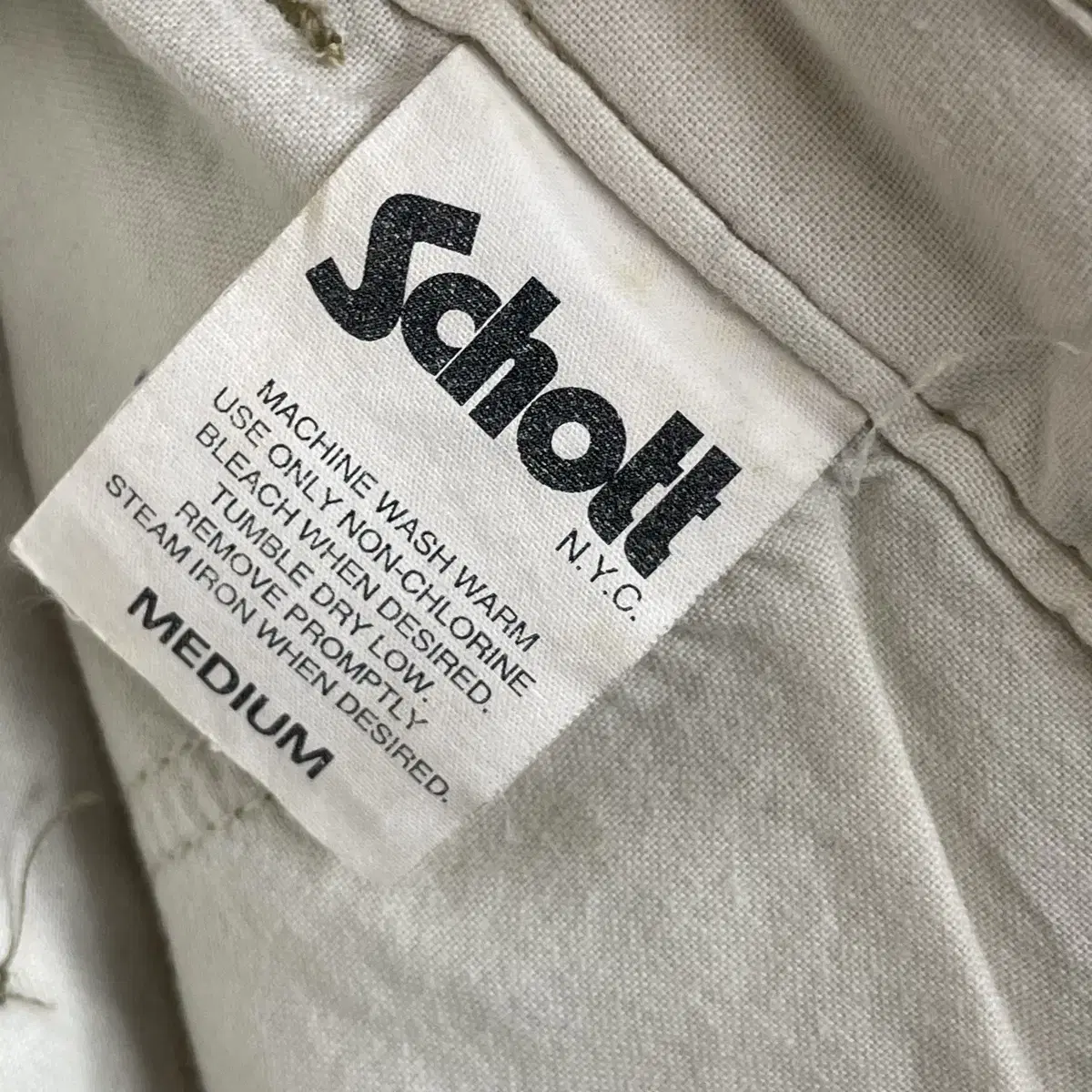 쇼트 schott 치노 팬츠 반바지