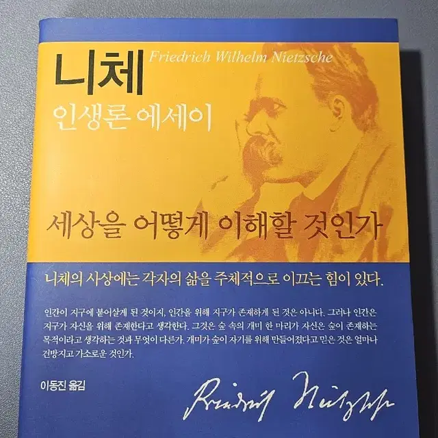 니체 인생론 에세이 싸게 팝니다.