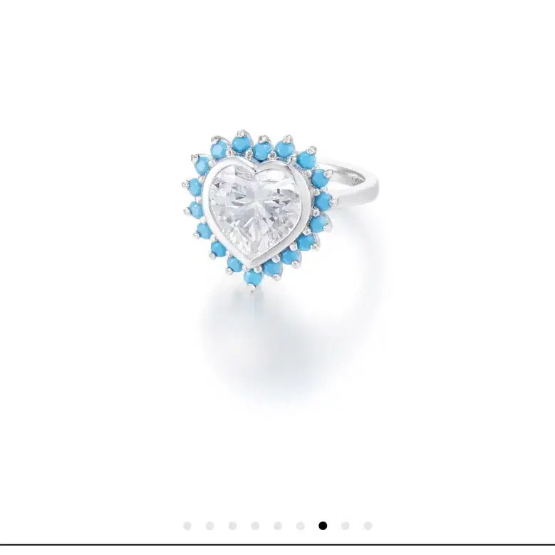 넘버링 #3470 Chunky Heart Ring 반지 11호